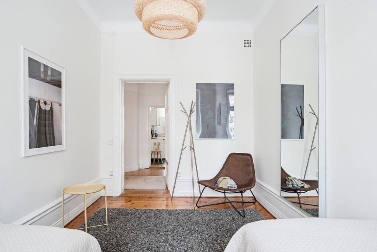 Elegant And Light 3 Room Apartment In Sofo 97Sqm 斯德哥尔摩 外观 照片