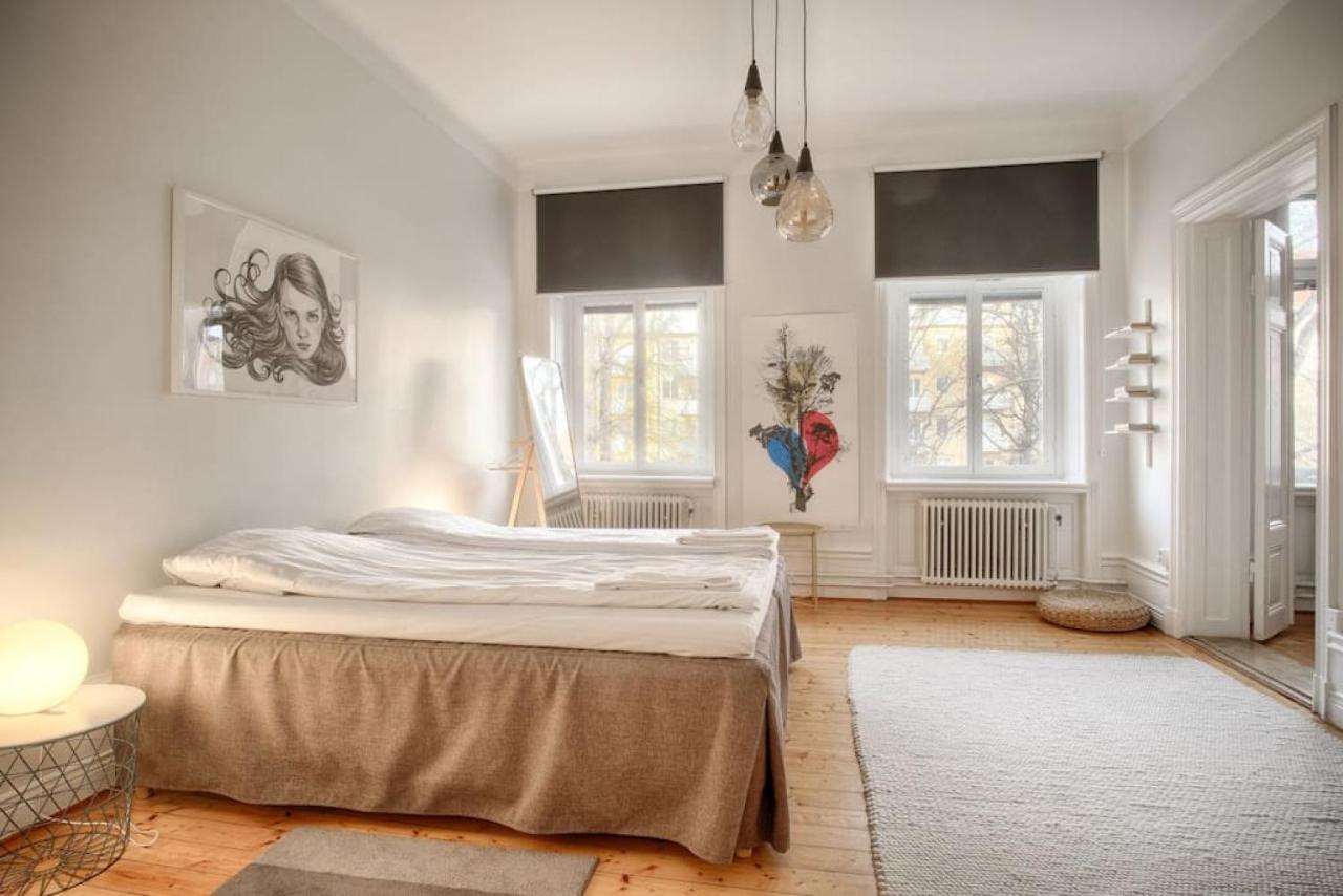 Elegant And Light 3 Room Apartment In Sofo 97Sqm 斯德哥尔摩 外观 照片