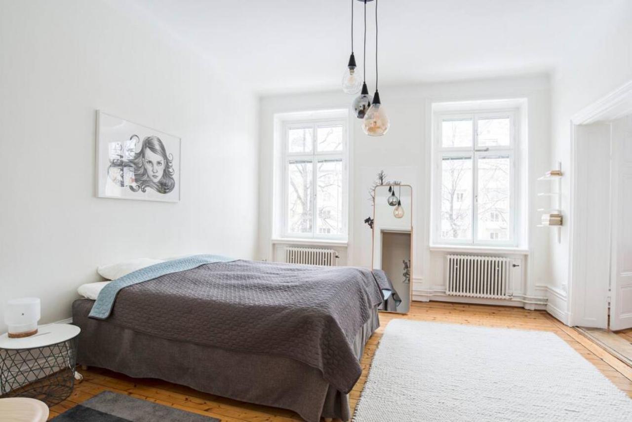 Elegant And Light 3 Room Apartment In Sofo 97Sqm 斯德哥尔摩 外观 照片